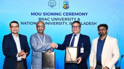 NU, BRAC University sign MoU to advance higher education standards