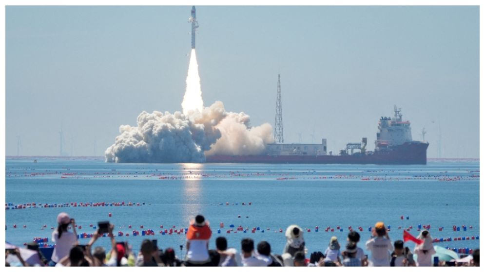China rocket launch fails after 'flight anomaly', reports of explosion