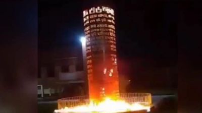 Probe launched after arson at Kushtia July Memorial despite police deployment