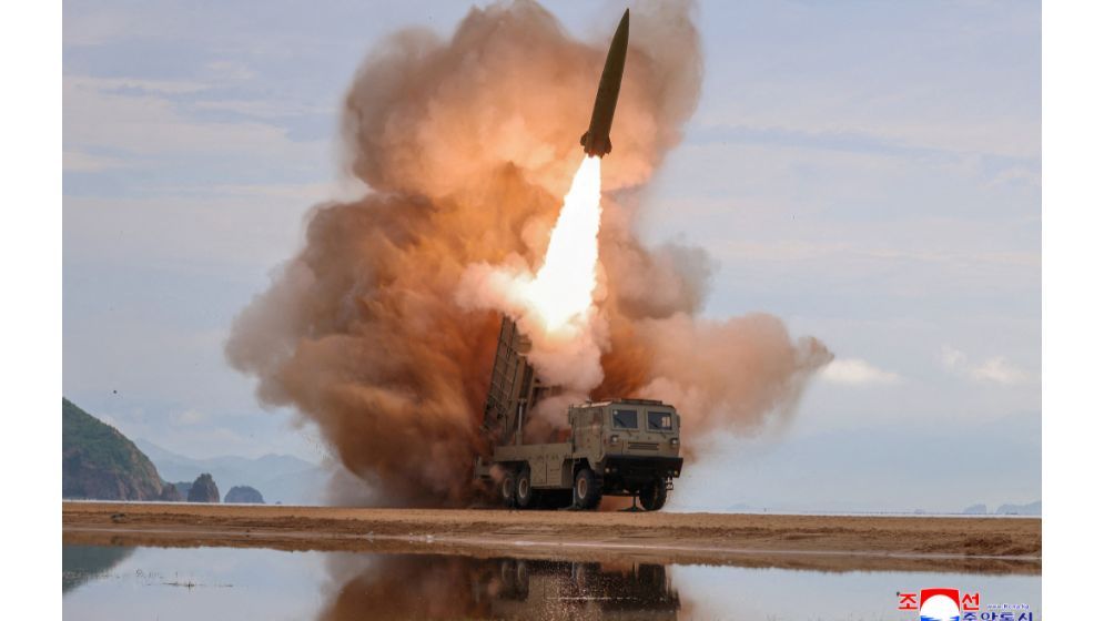 North Korea fires ballistic missile ahead of US-South Korea drills