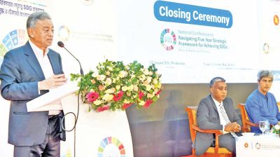 Govt, private sector must work together on SDGs: Khosru