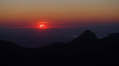 Total darkness, then sunset as full eclipse wows spectators in Spain