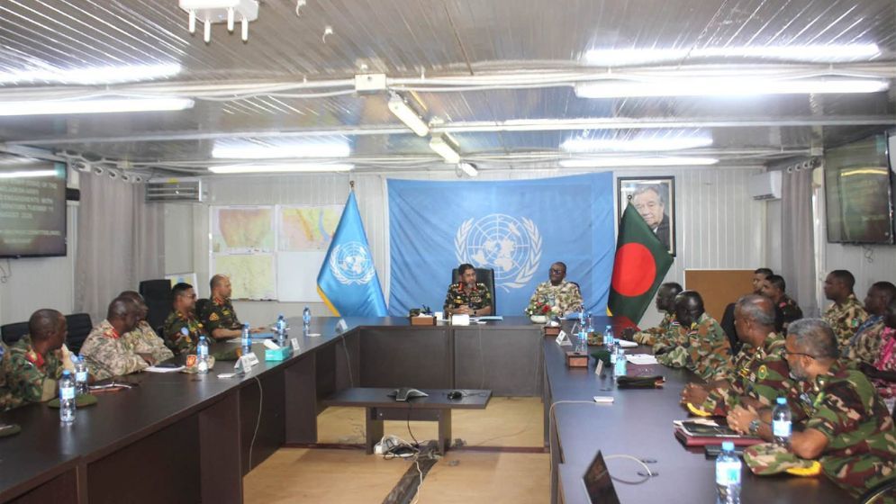 Army chief returns after five-day visit to UN missions in South Sudan, Abyei