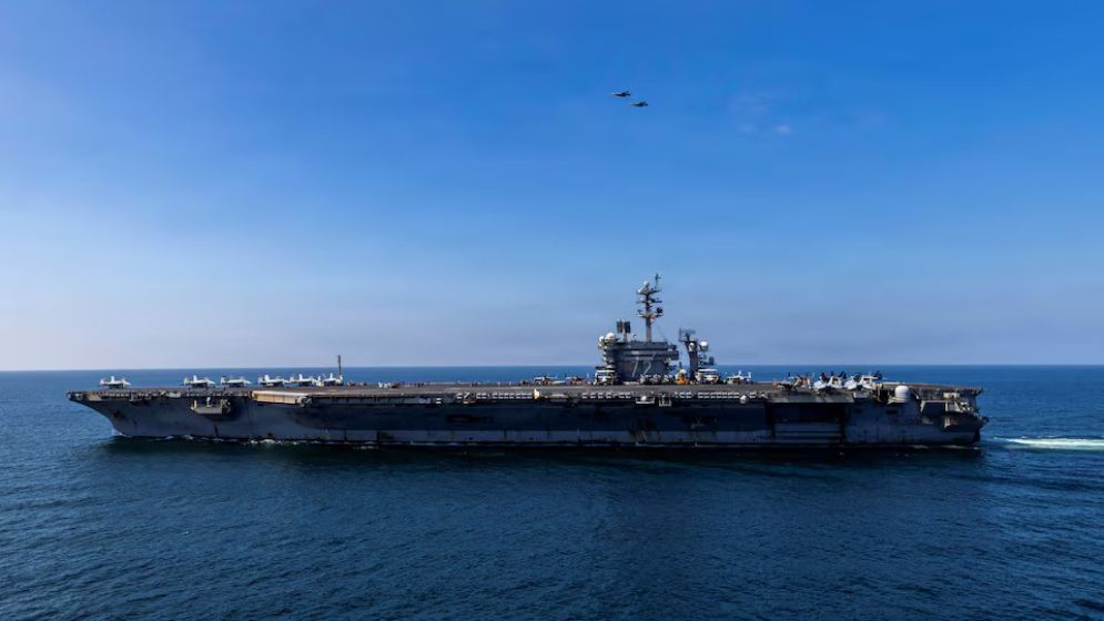 Worsening conditions on US aircraft carrier raise alarms over Iran war cost