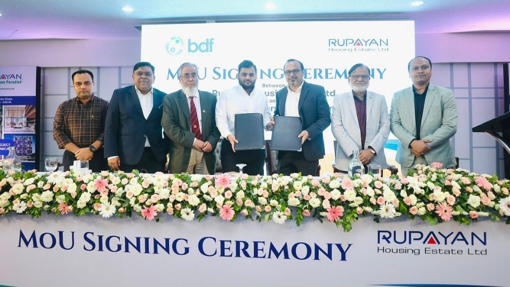 Rupayan Housing Estate, Bangladesh Doctors’ Foundation sign MoU