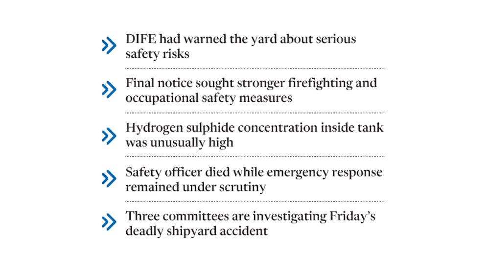Certificate in place, safety questioned: Gaps at Ferdous Steel’s ‘green’ yard