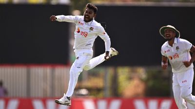 Miraz on fire, but Australia take narrow lead