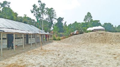 Rangpur school building project stuck for 2 years as contractor disappears