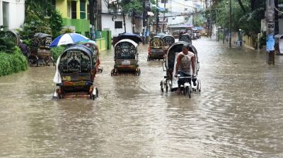 Low-lying areas of Chattogram submerged after 201mm rain