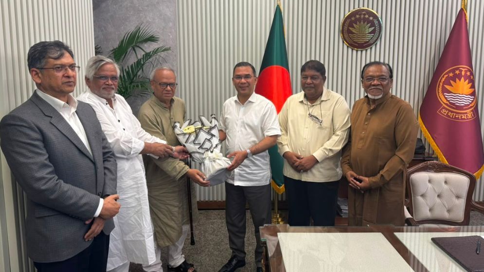 Four newly appointed BNP Standing Committee members meet PM