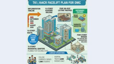 Tk1,164cr modernisation plan for DMC set for ECNEC nod