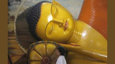 Sri Lanka unearths golden Buddha statues in ancient capital
