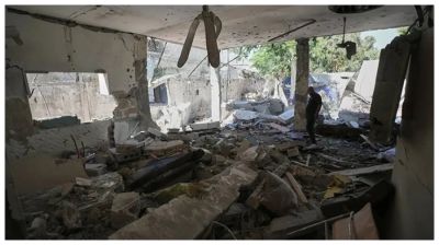 Gaza health officials say Israeli strike on police station kills 9