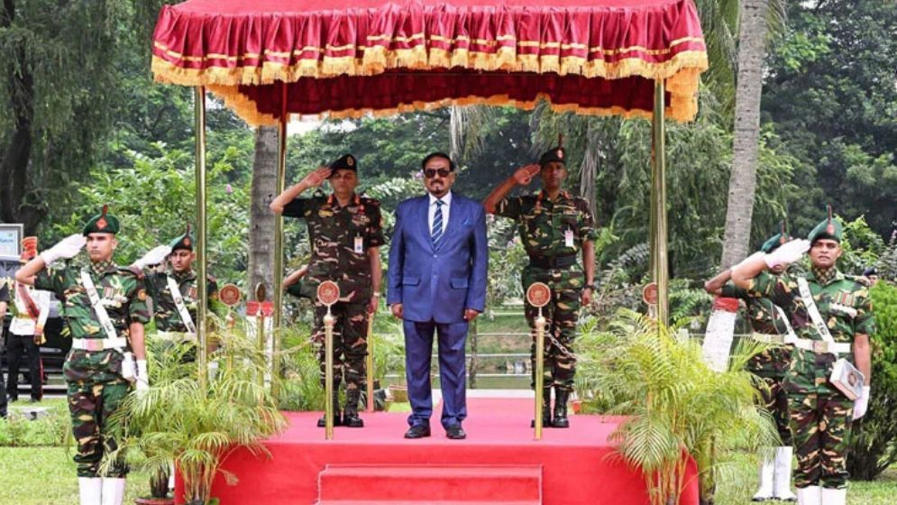 Bangabhaban bids farewell to acting president Hafiz Uddin