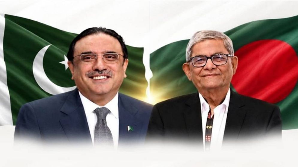 Pak president congratulates Mirza Fakhrul on election as president