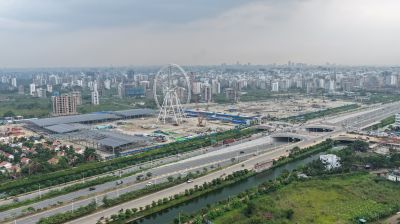Dhaka Eye: A new world of thrills takes shape in Bashundhara Central Park