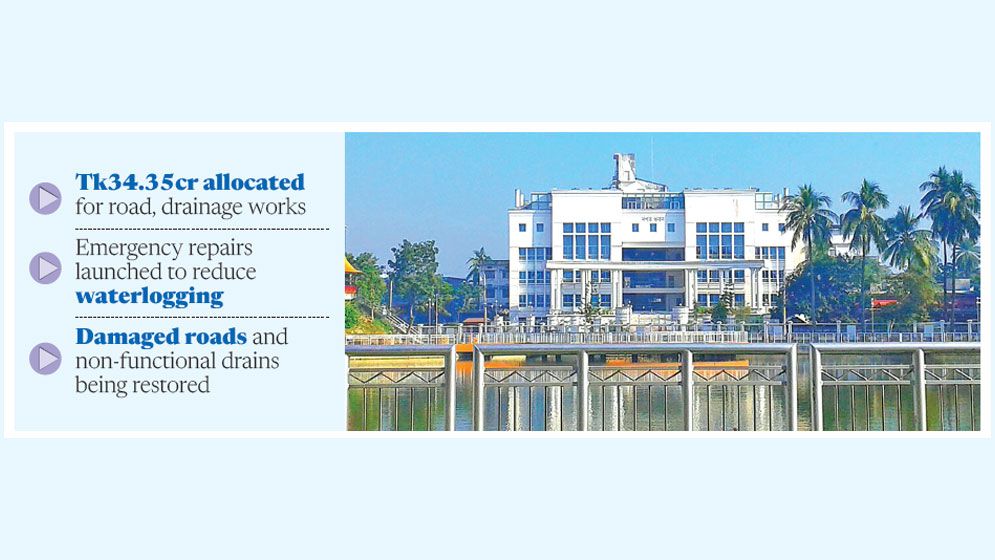 Khulna city’s landscape changing as roads, drains undergo repairs