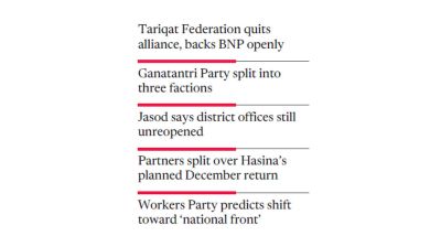 ‘No existence on the ground’: 14-party alliance crumbles two years after AL’s fall