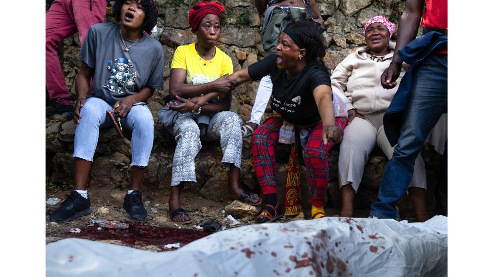 Around 40 dead in gang attack near Haiti's capital