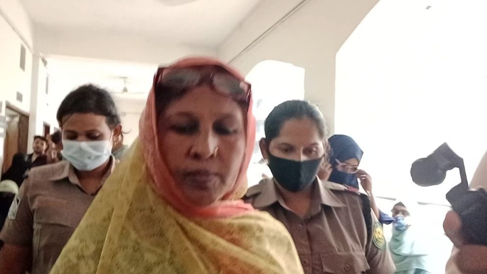 Ex-Jubo Mohila League leader Khadija Shilpi shown arrested in murder case