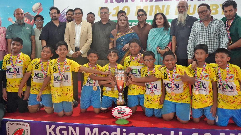 St Gregory-Rose crowned Under-10 Mini Rugby Festival champions