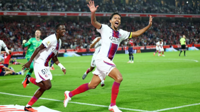 Marquinhos grabs late equaliser as PSG draw 2-2 with Lille
