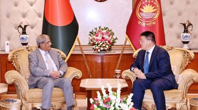 Chinese ambassador pays courtesy call on president