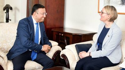 Humaiun seeks continued UK backing for Rohingya repatriation efforts
