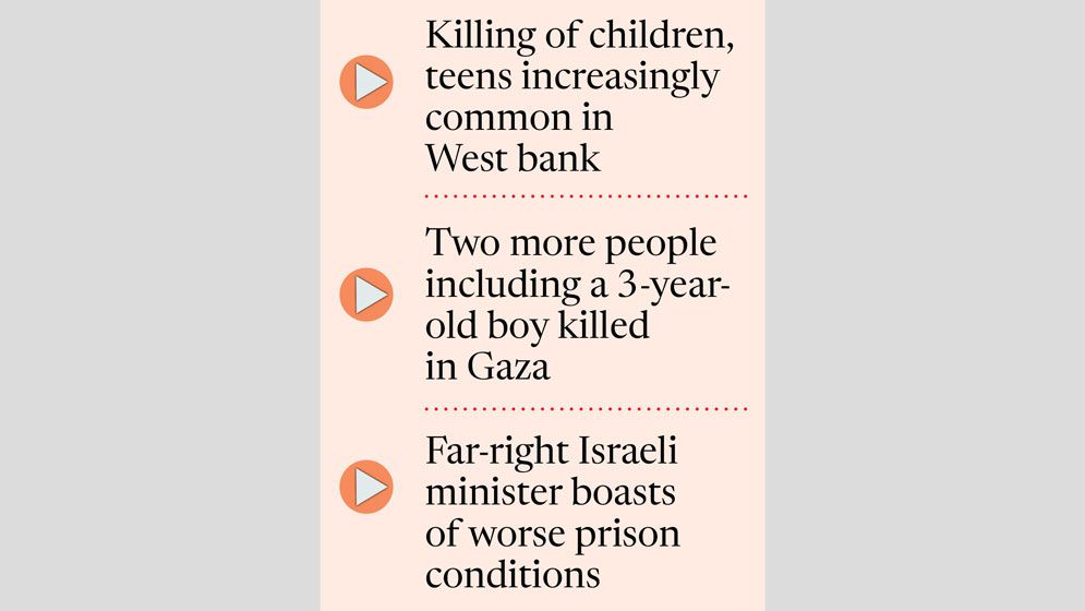 Israeli brutality to Palestinians surges