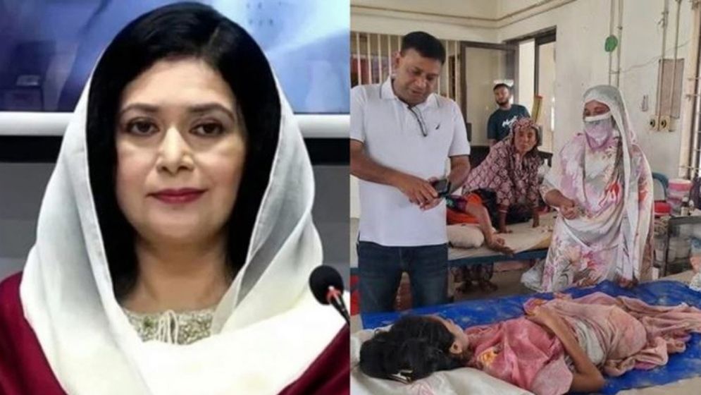 Zubaida Rahman steps in to help helpless Jannatul in Khulna