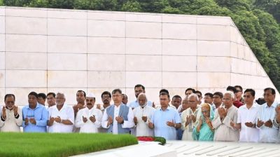 PM Tarique pays tribute at Zia and Khaleda’s graves