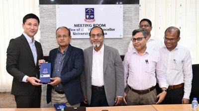 JICA delegation calls on DU VC