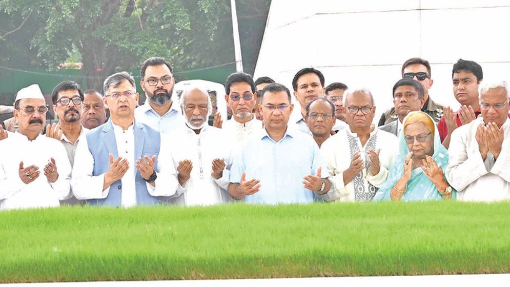 PM pays tribute at parents’ graves on BNP’s 48th founding anniversary