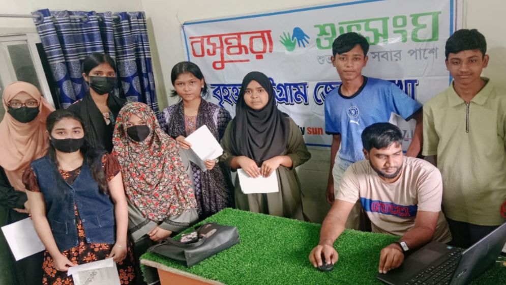 Shuvosangho helps students with Class XI admission process