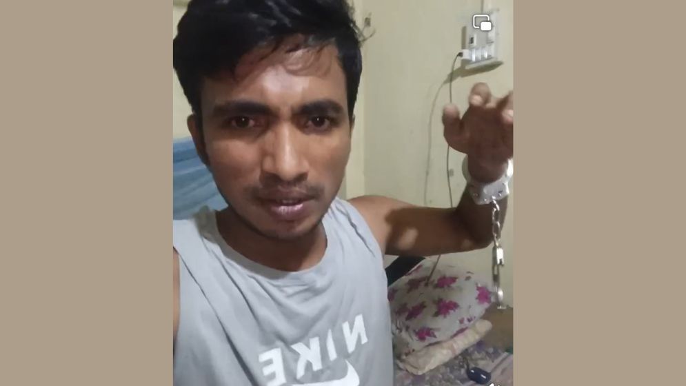 Suspect flees police custody in Sunamganj wearing handcuffs, goes live on FB