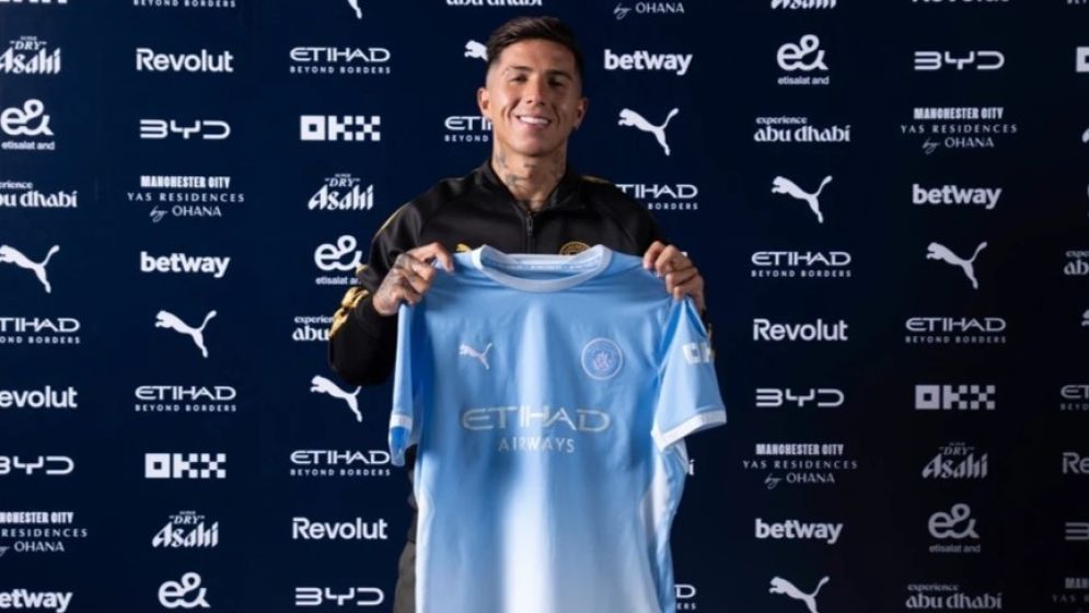 Man City breaks the bank for Enzo Fernandez