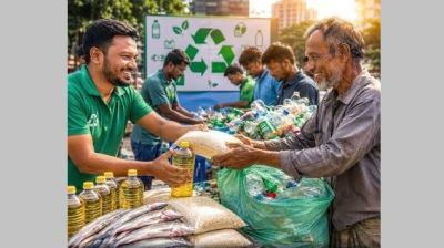 'Thousands' shop by exchanging plastic waste in Kamrangirchar, says DSCC