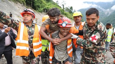 Rescuers continue grim search for Nepal flood survivors