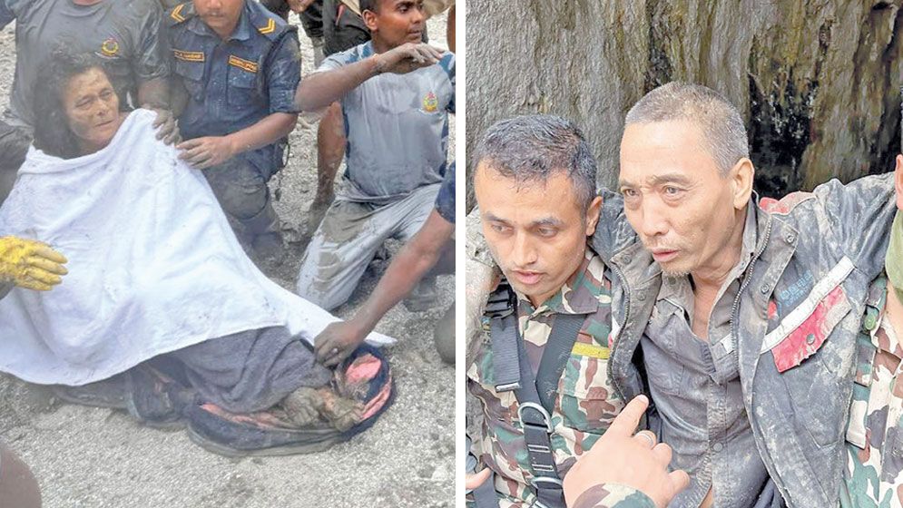 Two rescues rekindle hopes for tunnel workers alive