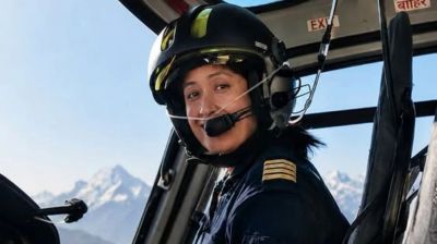 Nepal floods: Pilot Priya Adhikari flies 100 rescue missions in six days
