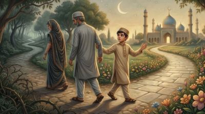 What should a Muslim child do when parents go wrong?