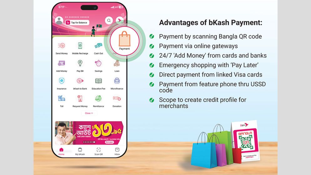 bKash deploys highest number of Bangla QRs to drive cashless shift