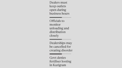 ‘Some dealers fuelling fertiliser chaos’