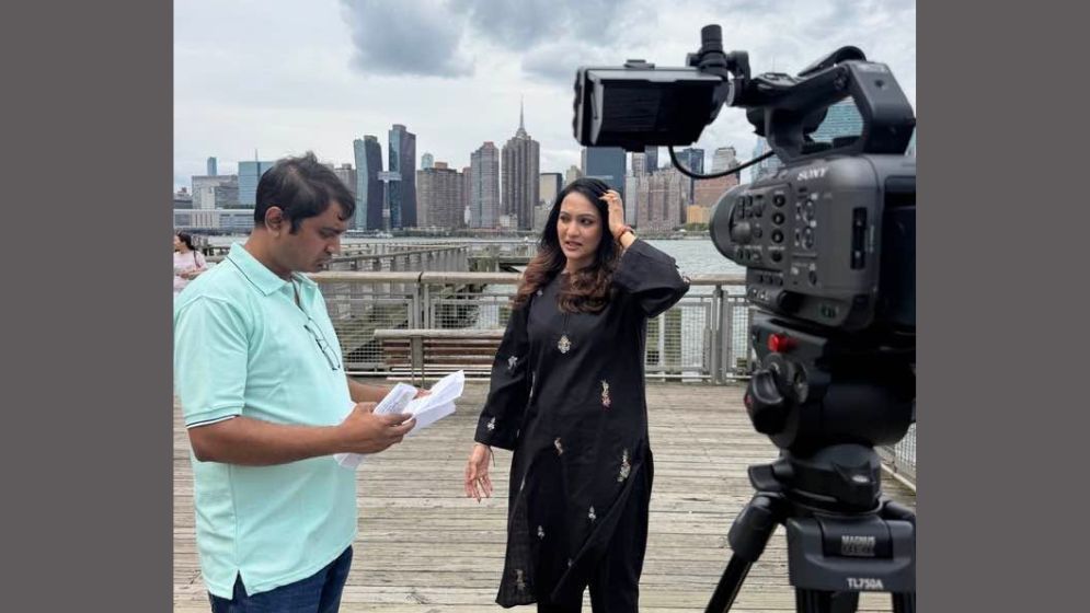 Bindu collaborates with Rajib Moni Das in TVC