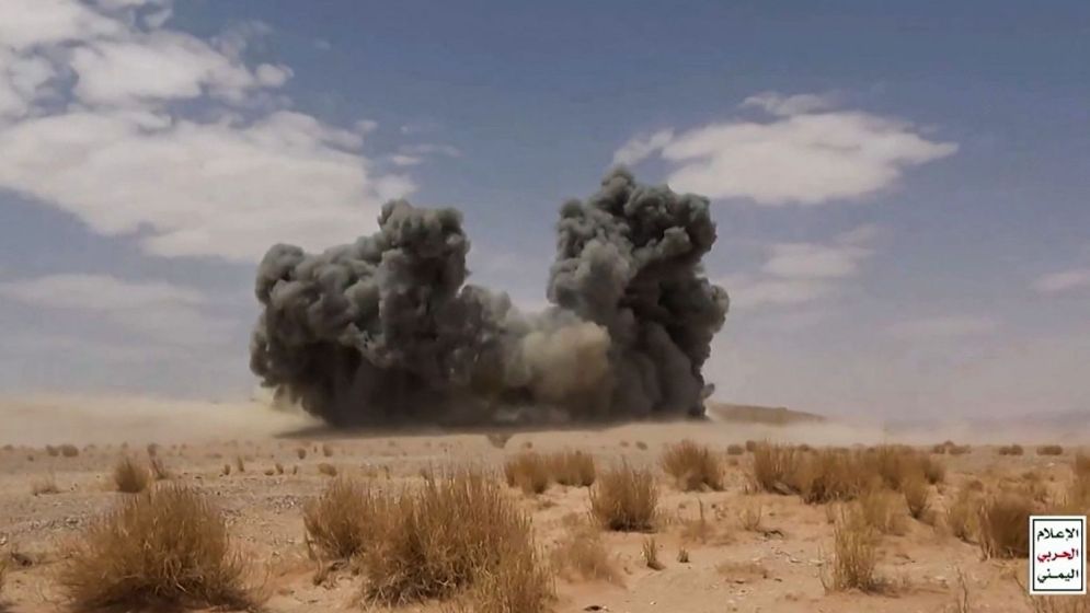 Yemen rebels report about 40 Saudi strikes in fresh attack