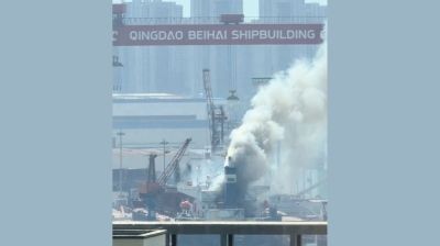 Cargo vessel fire at east China shipyard kills 25