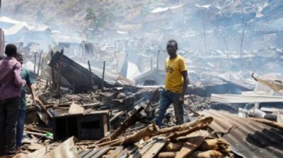 DR Congo school fire leaves at least 14 children dead