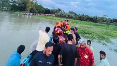 Three bodies recovered after four go missing in Shitalakshya River