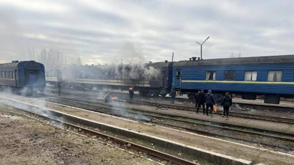 Russian drone hits Kyiv-Warsaw train: Poland