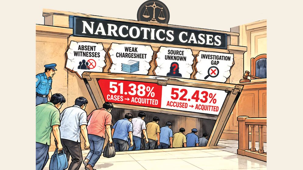 Why drug cases fail in court